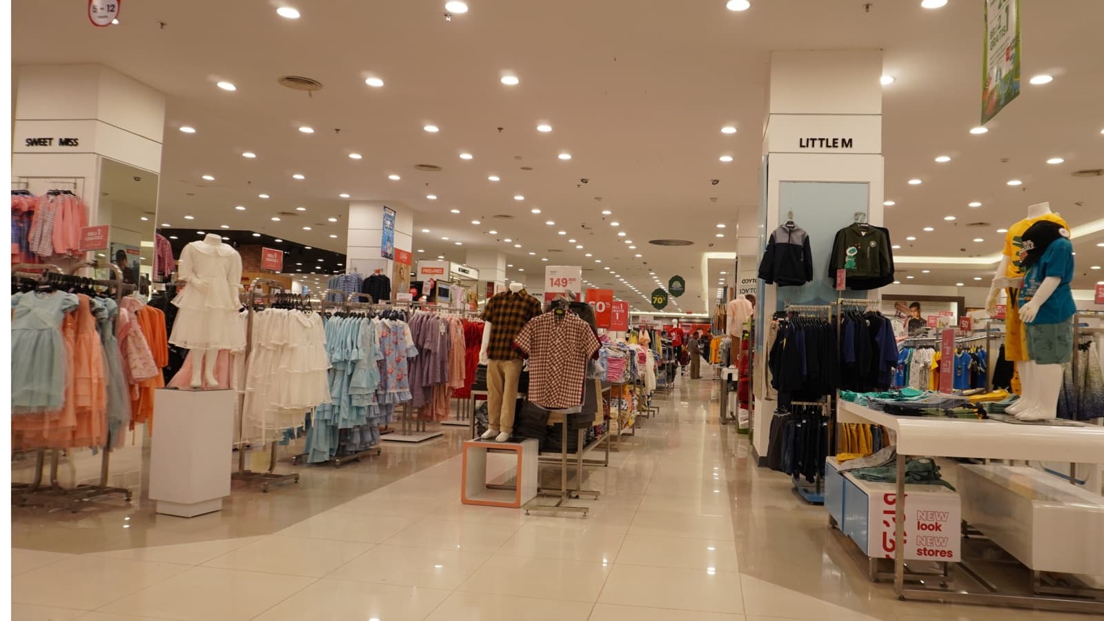 Independent retail store interior